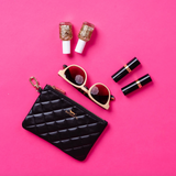 SCOUT The Carly Pouch Black Quilted