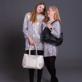 SCOUT MIss Manors Tote Black Quilted