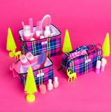 SCOUT BIg Mouth Makeup Bag Candy Striper