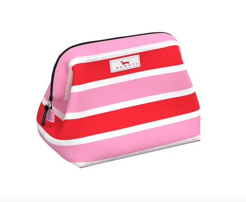 SCOUT Little Bog Mouth Makeup Bag Candy Stiper