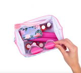 SCOUT Little Bog Mouth Makeup Bag Candy Stiper