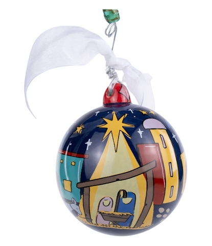 GLORY HAUS Colorful Nativity Ornament