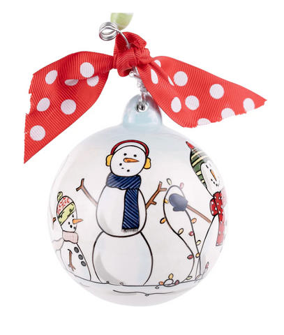 GLORY HAUS Most Wonderful Snowman Ornament