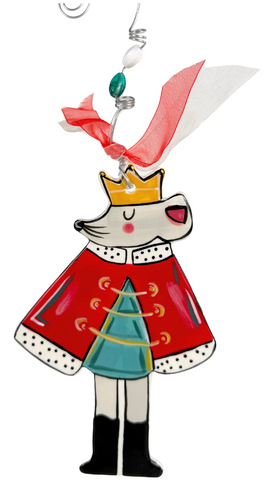 GLORY HAUS Mouse King Flat Ornament