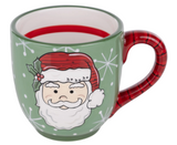 GLORY HAUS Holly Ho Ho Ho Santa Mug