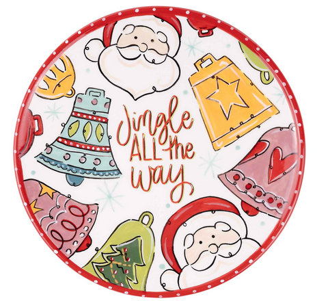 GLORY HAUS Jingle All the Way Trinket Tray