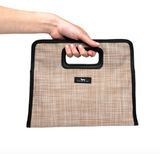 SCOUT Sunset Clutch - Sand Woven