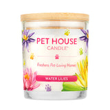 Pet House Candle - Water Lilies