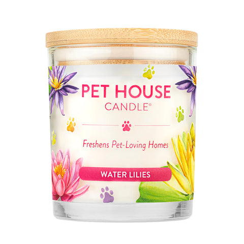 Pet House Candle - Water Lilies