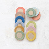 Stoneware Trivet, 12 colors in sets of 4