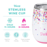SWIG Stemless Wine - Confetti