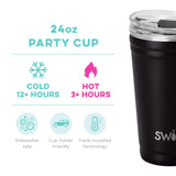 SWIG Crimson Party Cup 24oz