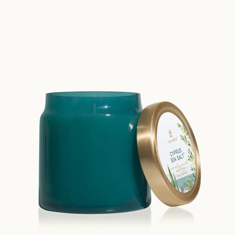 THYMES Cyprus Sea Salt Statement Poured Candle