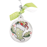 GLORY HAUS Stocking Baby's 1st Christmas Ornament