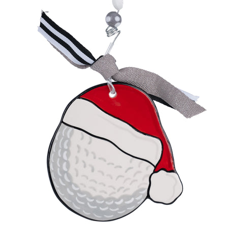 GLORY HAUS Golf ball Flat Ornament