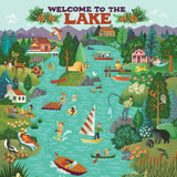 Welcome To The Lake - Lake Living Puzzle