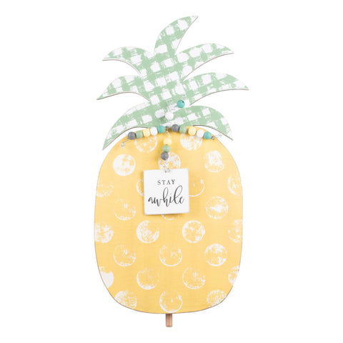 GLORY HAUS Stay Awhile Pineapple Topper