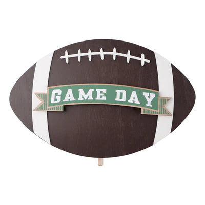 GLORY HAUS Gameday Football Topper