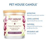 Pet House Candle - Lavender Green Tea