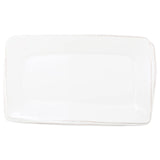 Lastra Melamine White Rectangular Platter
