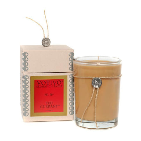 VOTIVO Red Currant Boxed Candle