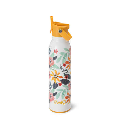 SWIG Flip + Sip Water Bottle - Honey meadow