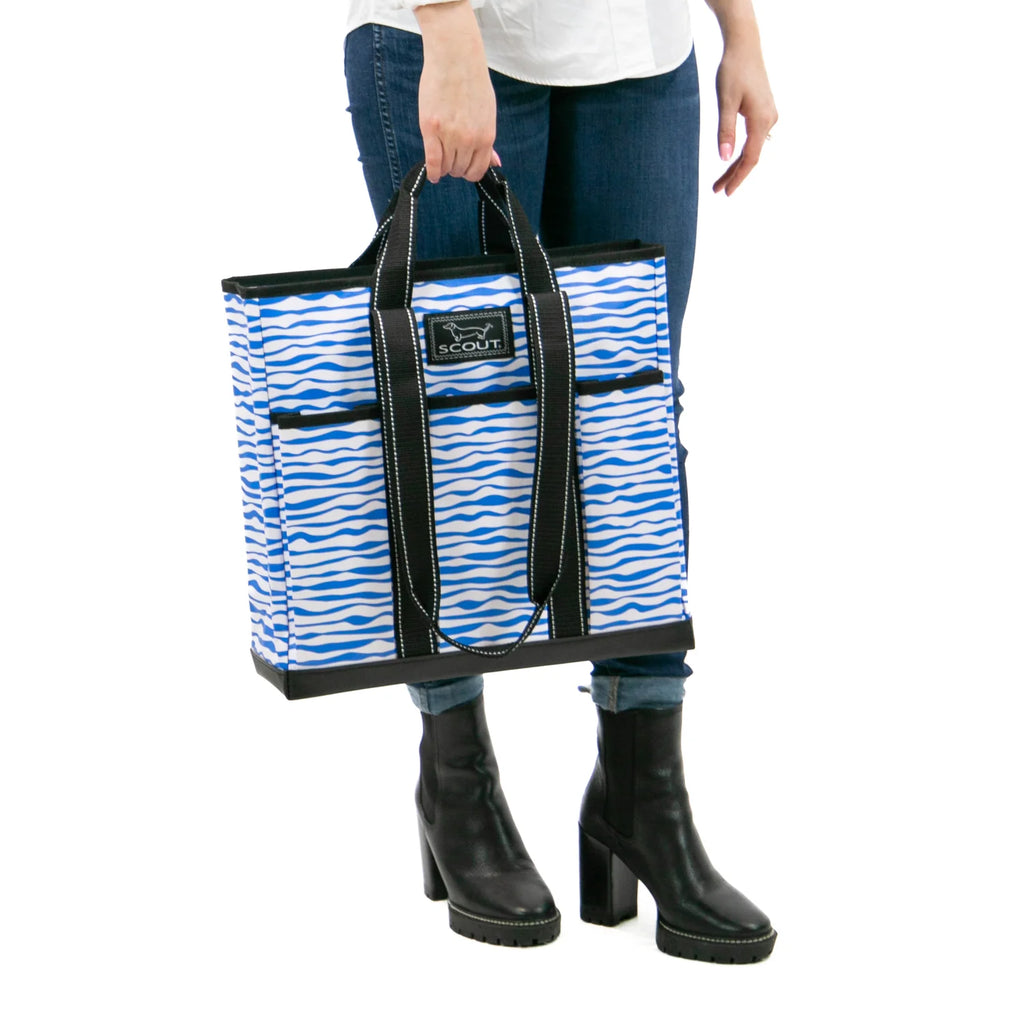 SCOUT Pocket Rocket Pocket Tote Bag Vitamin Sea Raspberry Row