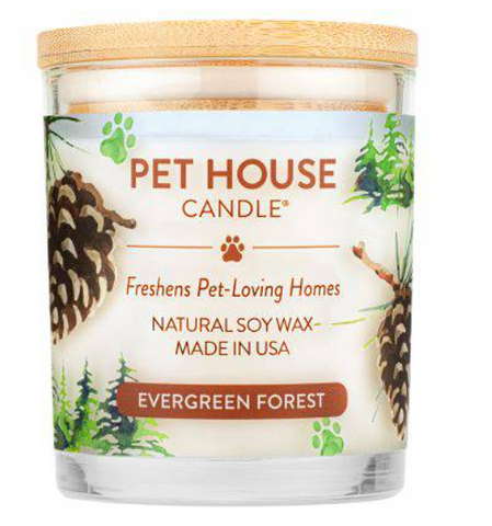 Pet House Candle - Evergreen Forest