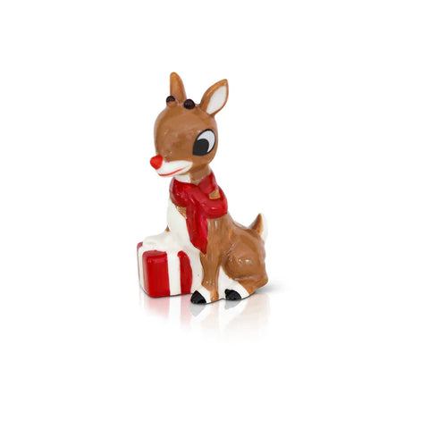 NORA FLEMING Ruldolph, the Red Nose Reindeer Mini