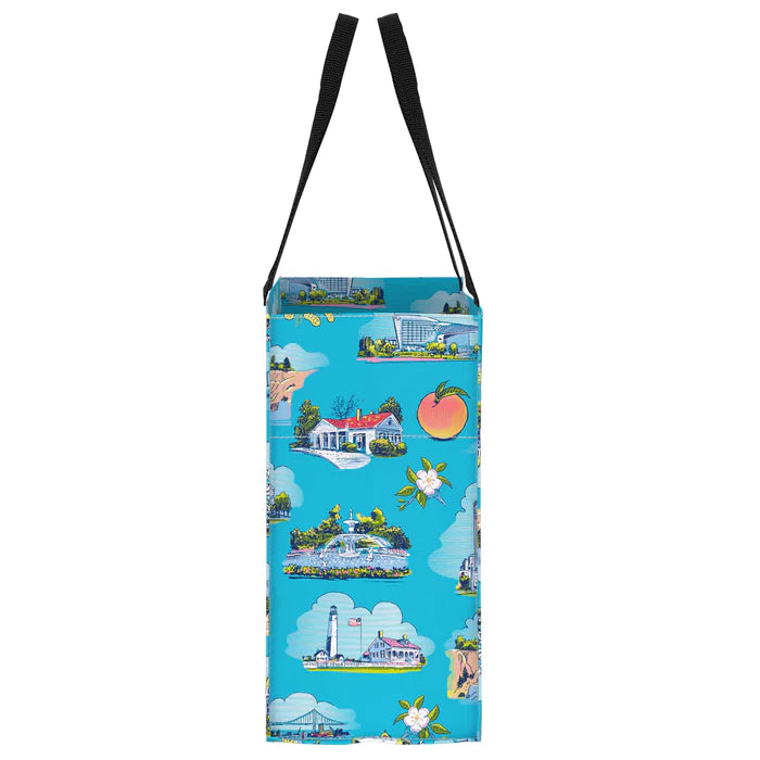 SCOUT Large Package Gift Bag Georgia Raspberry Row