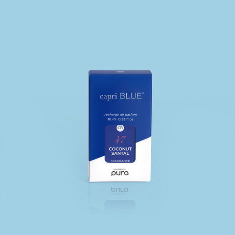 CAPRI BLUE CB + Pura Diffuser Refill, Coconut Santal