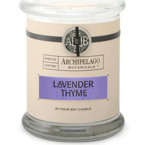 ARCHIPELAGO Lavender Thyme Glass Jar Candle