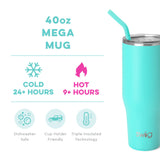 SWIG Mega Mug - Aqua