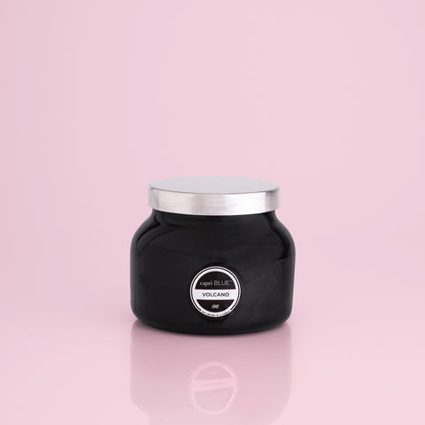 CAPRI BLUE Volcano Black Jar Candle